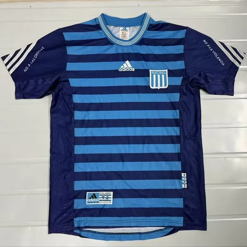 1999-2000 Racing Club Away Retro Soccer Jersey