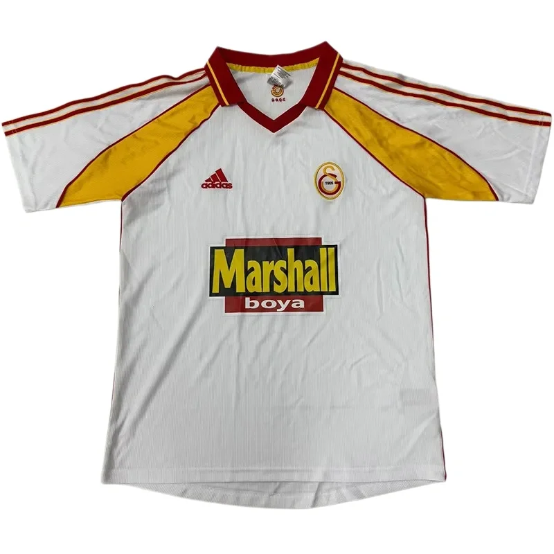 1999-2000 Mens Galatasaray Away Retro Soccer Jersey