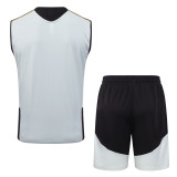 2025-26 Mens Flamengo beige vest Training Short Suit D26010#