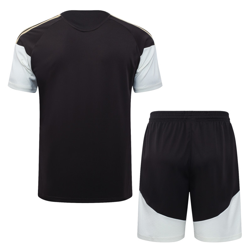 2025-26 Mens Flamengo dark brown Training Short Suit J26010#