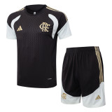 2025-26 Mens Flamengo dark brown Training Short Suit J26010#