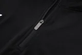 2025-26  Mens Manchester City Black Half Pull Tracksuit #B25154