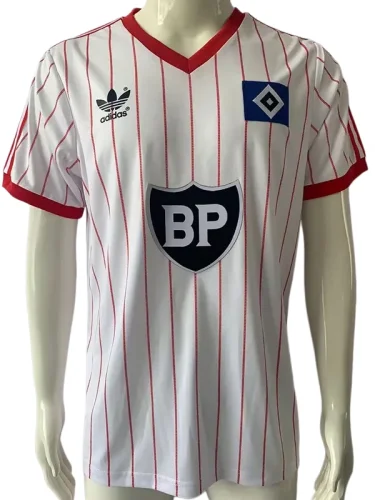 1983-1984 Hamburg SV Home Retro Soccer Jersey