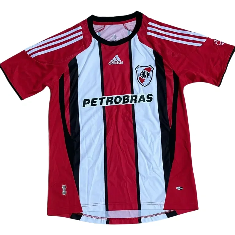 2007-2008 River Plate Away Retro Soccer Jersey