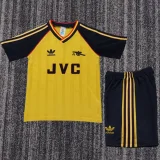 1988-1990  Kids Arsenal Away  Retro Soccer Jersey