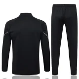 2025-26  Mens Manchester City Black Half Pull Tracksuit #B25154