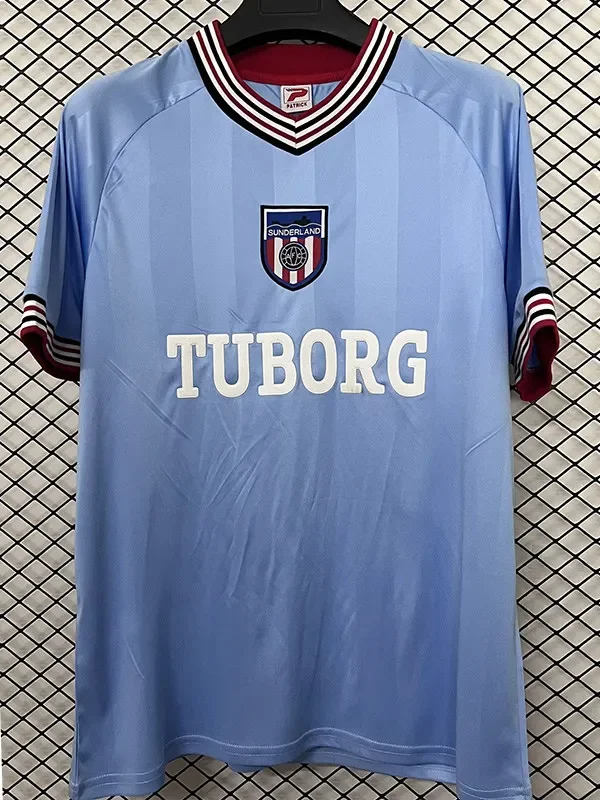 1986-1987 Sunderland Away Retro Soccer Jersey