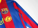 2010-11 Mens Barcelona home Long Sleeve Retro Soccer Jersey