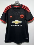 2015-2016  Mens Manchester United third away Retro soccer Jersey