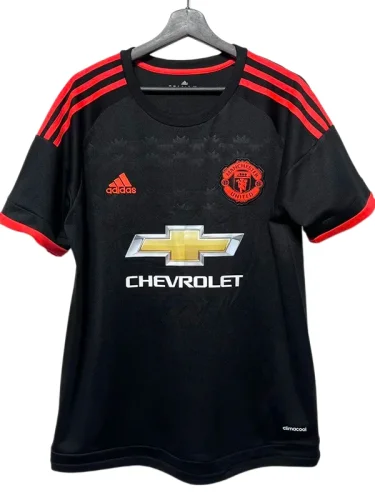 2015-2016  Mens Manchester United third away Retro soccer Jersey