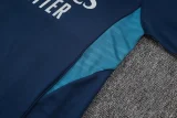 2025-26 Kids Arsenal  Royal blue Half Pull Tracksuit #E25171