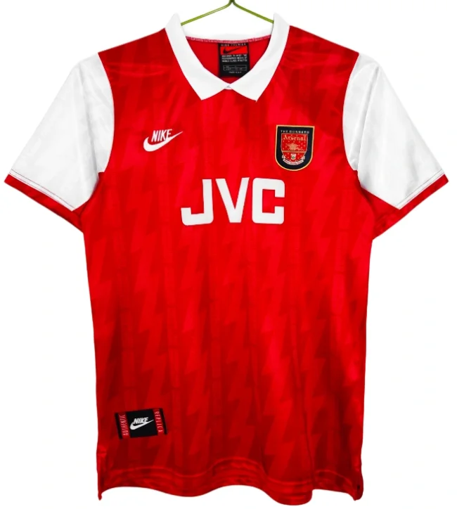 1994-96 Mens  Arsenal Retro Home soccer Jersey