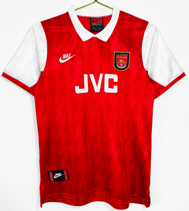 1994-96 Mens  Arsenal Retro Home soccer Jersey