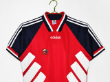 1994-95 Mens  Norway home retro soccer jersey