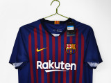 2018-19 Mens Retro Barcelona home soccer Jersey