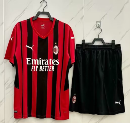 2022  Mens  AC Milan retro home Training Short Suit
