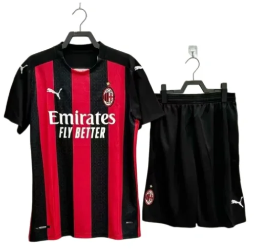 2021 Mens  AC Milan retro home Training Short Suit