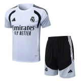 2026-27 Mens Real Madrid White Training Short Suit #J26014