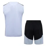 2025-26  Real Madrid white vest Training Short Suit  #D26014