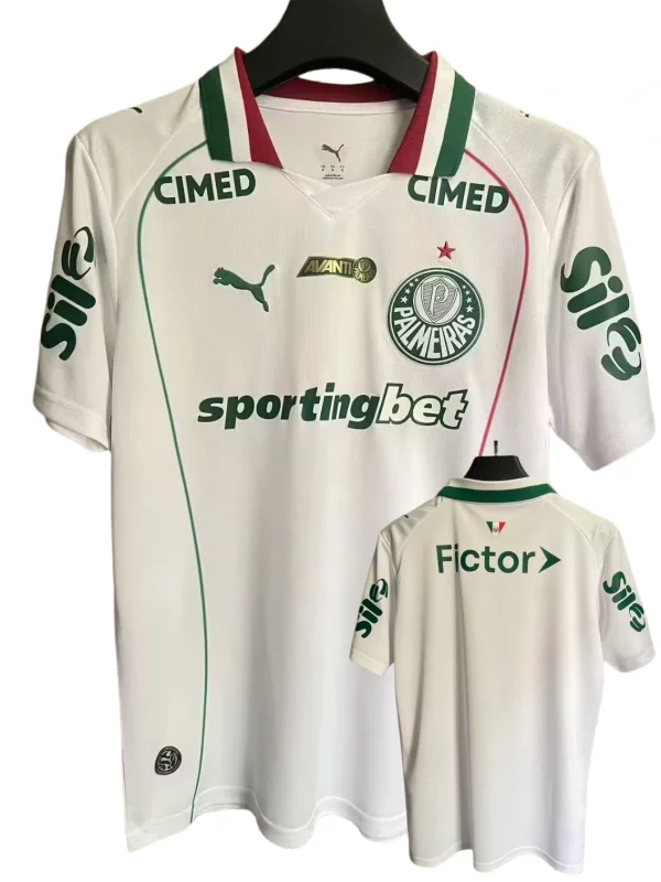 2026-27 Mens  Palmeiras away (Print all sponsors) Soccer Jersey