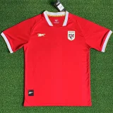 2025-26 Mens Panama home red  Soccer Jerseys  Fans Version