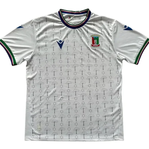 2025-26 Mens Guinea white away Soccer Jersey