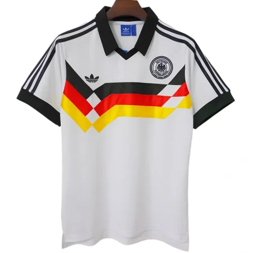 1988-90 Mens Germany Home Retro Soccer Jersey