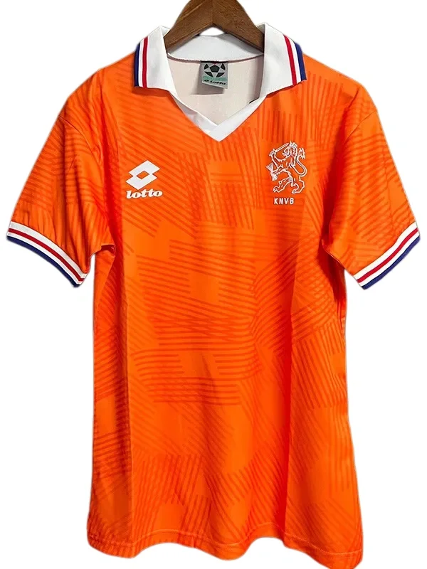 1993 Mens Netherlands Home Retro Soccer Jersey