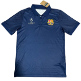2026-27 Mens Barcelona retro edition blue polo Soccer Jersey