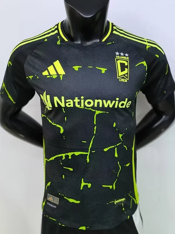 2025-26 Columbus Crew Away  Player version Soccer Jersey