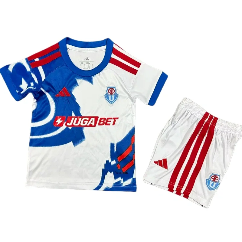 2026-27 Kids Universidad de Chile Away Soccer Jersey
