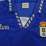 1995 Mens Real Oviedo Home Retro Soccer Jersey