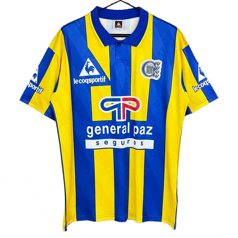1995-1996 Rosario Central Home Retro Soccer Jersey