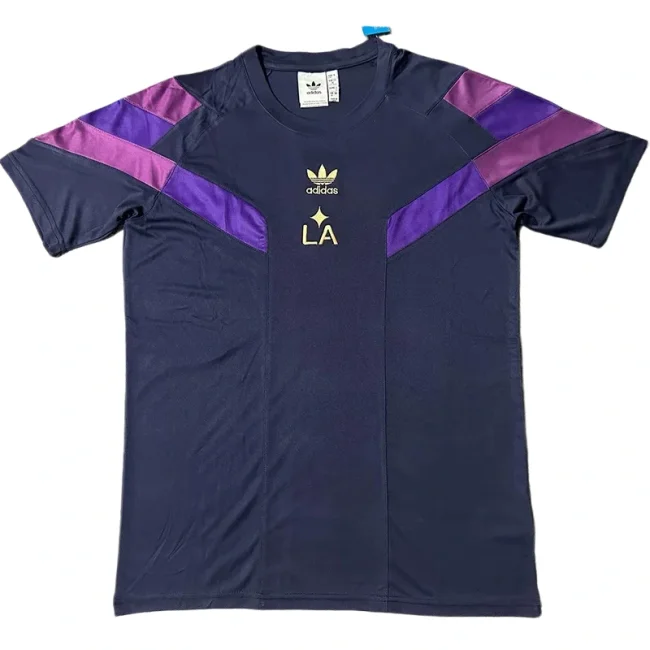 2025-26 Mens Los Angeles Galaxy Brown Purple Casual Edition  Soccer Jersey