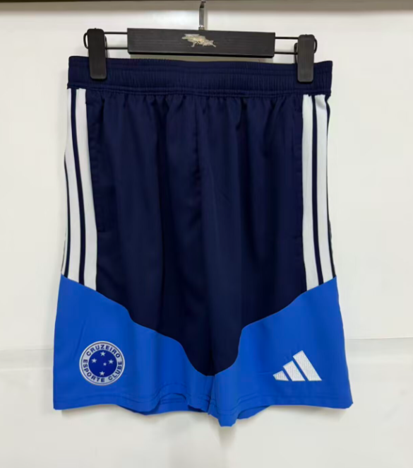 2025-26  Mens Cruzeiro royal blue Training  Shorts Pants