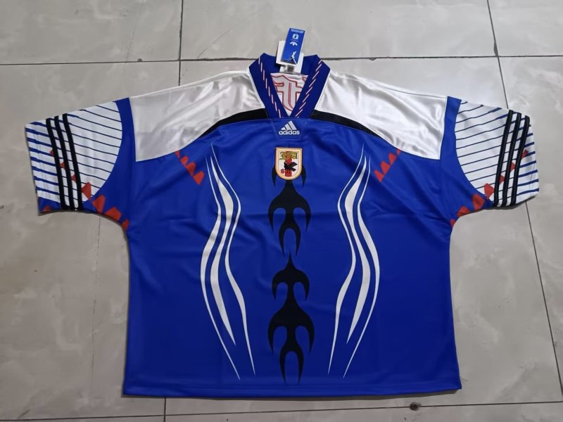 1998 Japan Home Blue #10 Retro Soccer Jersey