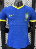 2026-27 Mens Brazil  Special Edition Blue Player Version Soccer Jersey