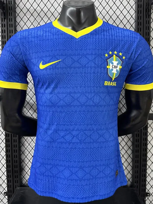 2026-27 Mens Brazil  Special Edition Blue Player Version Soccer Jersey