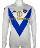 2003-2004 Brescia Calcio Away Long Sleeve Retro  White Soccer Jersey