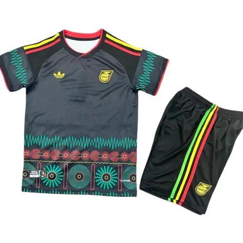 2026-27 Kids Jamaica away black Soccer Jersey
