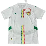 2025-26 Senegal  Home white Fans Soccer Jersey (2 Stars)