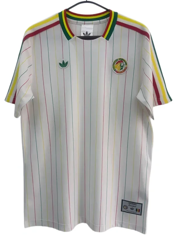 2025-26 Senegal White Casual Edition Fans Training Shirt