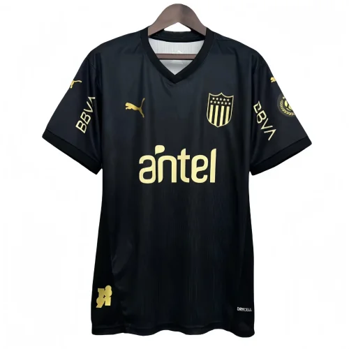 2025-26 Mens Atletico Penarol black soccer jersey