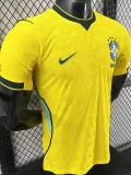 2026-27 Mens Brazil home yellow Player version soccer jersey
