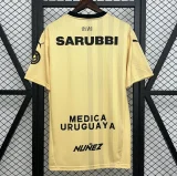 2025-26 Mens Atletico Penarol  Third away yellow  soccer jersey