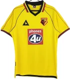 1999-2001 Watford Home Yellow Retro Soccer Jersey