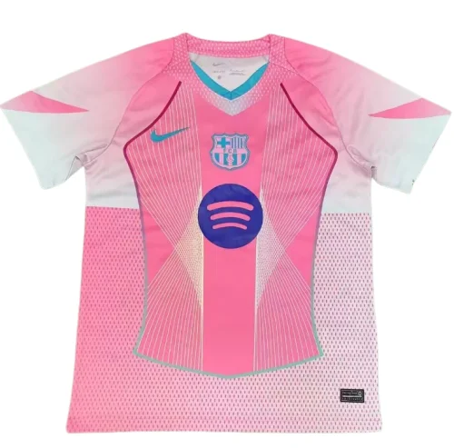 2025-26 Mens Barcelona pink concept version Soccer Jersey