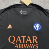2025-26 Inter Milan Black CG Training Soccer Jersey