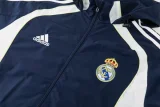2026-27 Real Madrid Royal Blue Hoodie Jacket Tracksuit