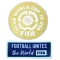 Club World Cup 25 USA Badge  FOOTBALL UNITES the world (White) Badge